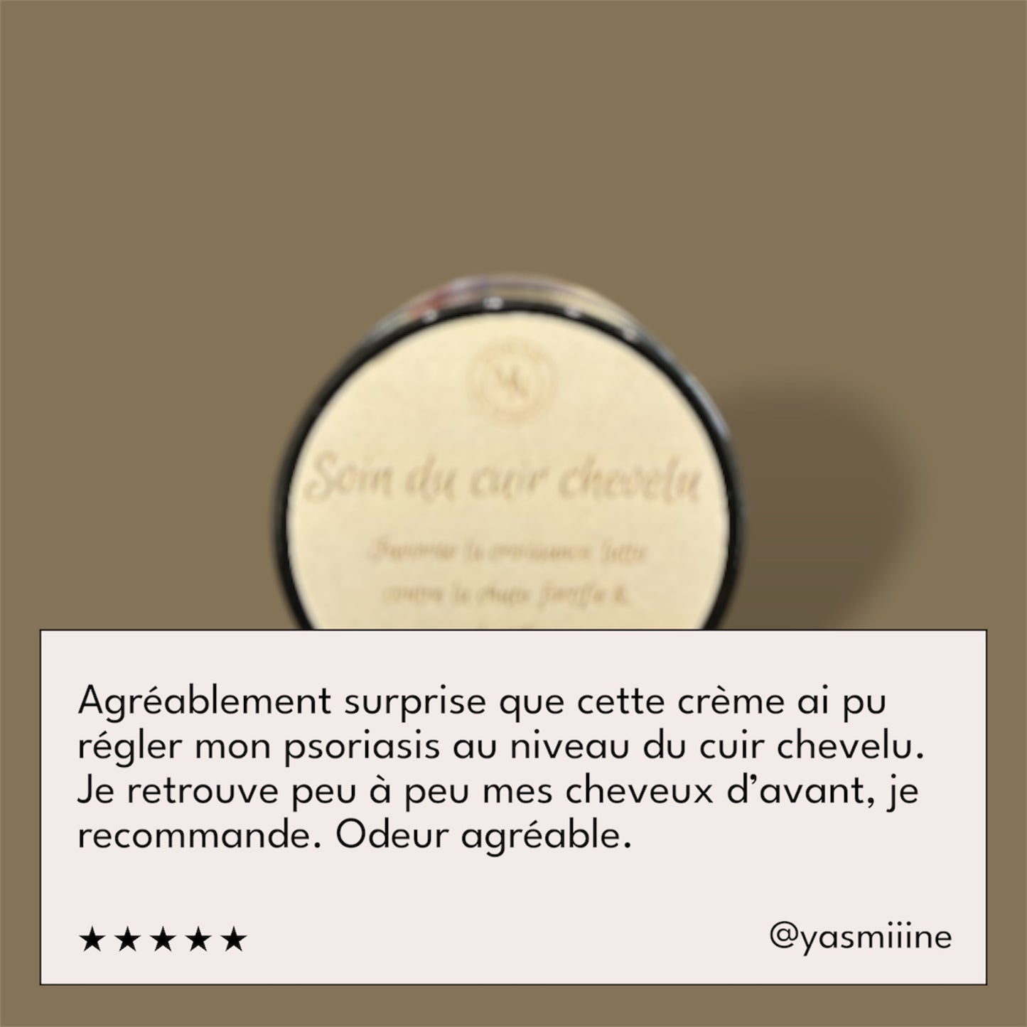 Crème réparatrice « Soin du cuir chevelu »